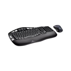 DESKPTOP SET, WIRELESS, LOGITECH MK550, Keyboard / Mouse, USB, Black