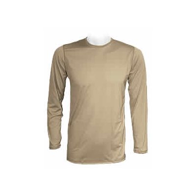 UNDERSHIRT, COLD WEATHER, MEDIUM, TAN 499, PHASE 1