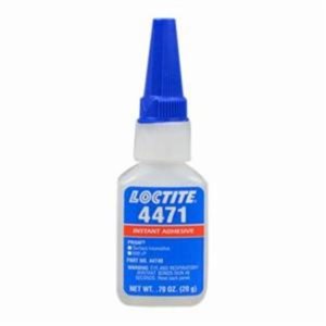 ADHESIVE, INSTANT, SURFACE INSENSITIVE, PRISM SERIES, LOCTITE 4471,  20g TUBE, CLEAR