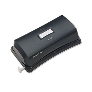 HOLE PUNCH, DUO ELECTRIC / BATTERY, 15-Sheet, Two- and Three-Hole Fixed Position Sides