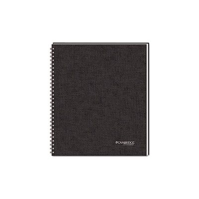 NOTEBOOK, Side Bound, Ruled, Meeting, Legal Rule, 11" x 8.5", 80 Sheets