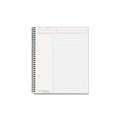 NOTEBOOK, Side Bound, Guided Business, Action Planner, 11" x 8.5", 80 Sheets