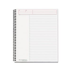 NOTEBOOK, Side Bound, Guided Business, Action Planner, 11" x 8.5", 80 Sheets