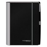 NOTEBOOK, Accents Business, Legal Rule, 11" x 8.875", Silver Cover, 100 Sheets