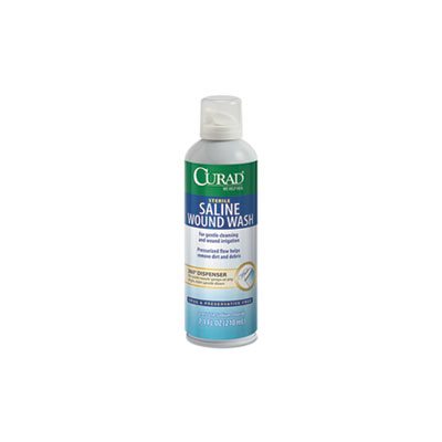 SALINE, STERILE, WOUND WASH, 7.1 oz Bottle