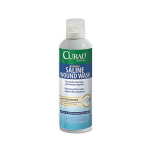 SALINE, STERILE, WOUND WASH, 7.1 oz Bottle