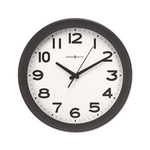 CLOCK, WALL, Kenwick, 13.5", Black