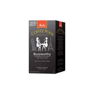 Coffee Pods, Buzzworthy (Dark Roast), 18 Pods / Box