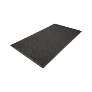 MAT, FLOOR, WIPER, Indoor / Outdoor, EcoGuard, Rubber, 36" x 120", Charcoal