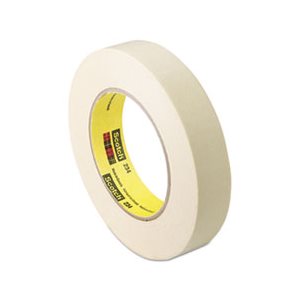 MASKING TAPE, SCOTCH, General Purpose, 234, 24mm x 55m, 3" Core, Tan