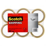 TAPE, PACKAGING, SCOTCH, 3350, General Purpose, 1.88" x 54.6yds, 3" Core, Clear, 6 / Pack