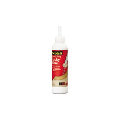 GLUE, Quick-Drying, Tacky, 4 oz, Precision Tip