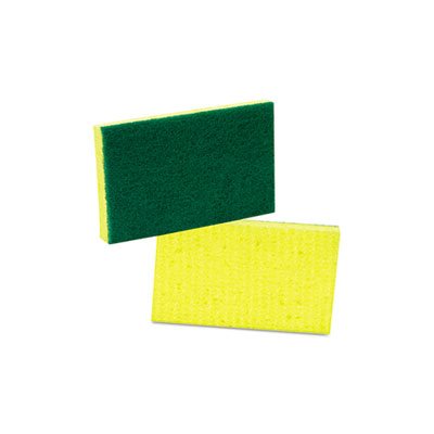 SCRUBBING SPONGE, Medium-Duty, 3.5" x 6.25", 10 / Pack