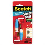 SUPER GLUE, Single Use, .5 Gram Tube, Gel, 2 / Pack