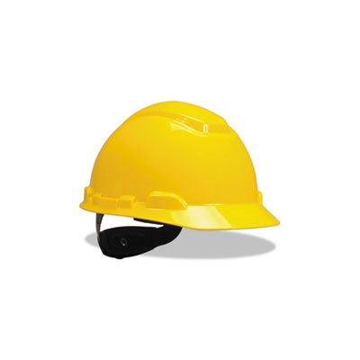 HARD HAT, H-700 Series, w /  4 Point Ratchet Suspension, Yellow