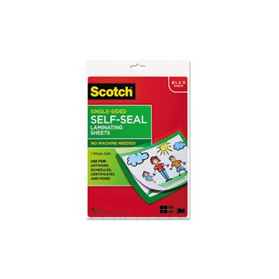 LAMINATING SHEETS, Self-Sealing, 6.0 mil, 8.5" x 11", 10 / Pack