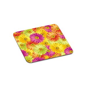 Mouse Pad, w /  Precise Mousing Surface, 9" x 8" x .125", Daisy Design