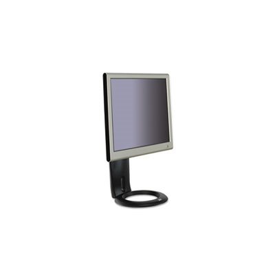 MONITOR STAND, LCD, Easy-Adjust, 8.5" x 5.5" x 8.5" to 13.5", Black