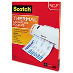 LAMINATING PATCHES, Letter Size, Thermal, 3 mil, 11.5" x 9", 100 / Pack