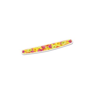 WRIST REST, KEYBOARD, Fun Design, Clear, Gel, Daisy Design