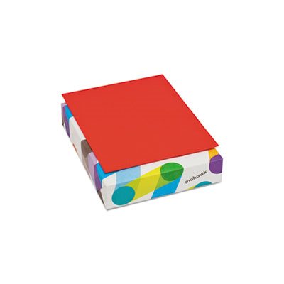 PAPER, COLORED, BriteHue, Multipurpose, 20lb, 8.5" x 11", Red, 500 Sheets