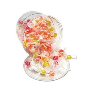 CANDY, Sugar-Free, Hard, Assortment, Individually Wrapped, 160-Pieces / Tub