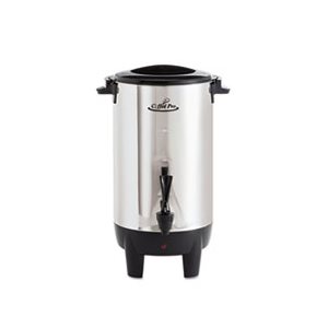 URN, 30-Cup, Percolating, Stainless Steel