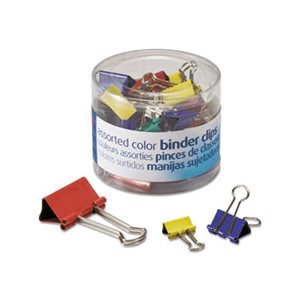 CLIPS, Binder, Metal, Assorted Colors / Sizes, 30 / Pack