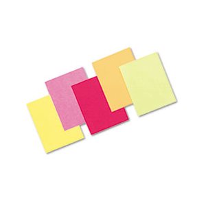 PAPER, COLORED, BOND, Array, 24lb, 8.5" X 11", Assorted Hyper Colors, 500 Sheets / Ream