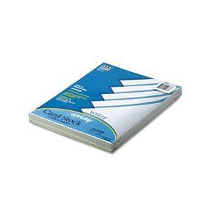 CARD STOCK, Array, 65LB, 8.5" X 11", White, 100 Sheets / Pack