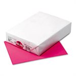 PAPER, COLORED, Kaleidoscope, Multipurpose, 24lb, 8.5" x 11", Hot Pink, 500 Sheets / Ream