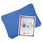 CONSTRUCTION PAPER, Riverside, 76lbs, 12" x 18", Dark Blue, 50 Sheets / Pack