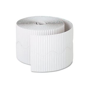 BORDER, DECORATIVE, Bordette, 2.25" x 50' Roll, White