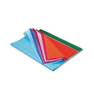 ART TISSUE, Spectra, DELUXE BLEEDING, 10lbs, 20" x 30", 20 Assorted Colors, 100 Sheets / Pack