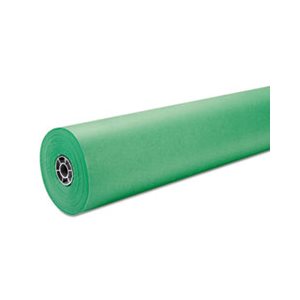 PAPER, KRAFT ROLL, Rainbow, Duo-Finish, Colored, 35lbs, 36" x 1000', Brite Green