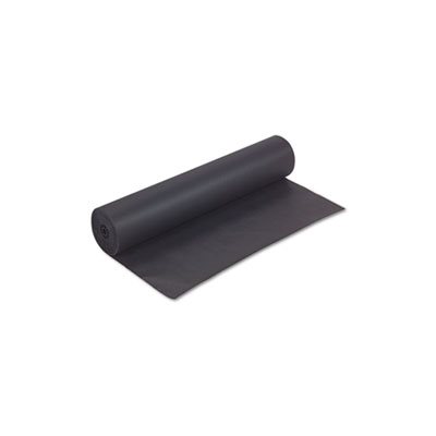 PAPER, KRAFT ROLL, Rainbow, Duo-Finish, Colored, 35lbs, 36" x 1000', Black