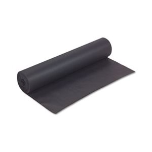 PAPER, KRAFT ROLL, Rainbow, Duo-Finish, Colored, 35lbs, 36" x 1000', Black