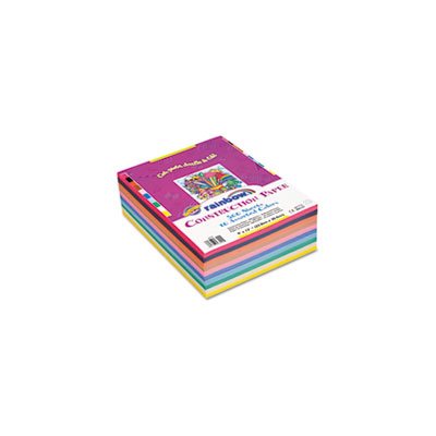 Construction Paper, Rainbow, Super Value,45lb, 9" x 12", Assorted Colors, 500 Sheets / Ream