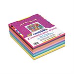 Construction Paper, Rainbow, Super Value,45lb, 9" x 12", Assorted Colors, 500 Sheets / Ream