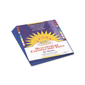 Construction Paper, SUNWORKS, 58lbs, 9" x 12", Dark Blue, 50 Sheets / Pack