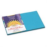 Construction Paper, SUNWORKS, 58lbs, 12" x 18", Turquoise, 50 Sheets / Pack