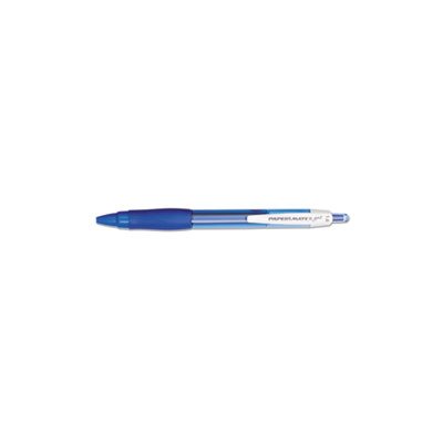 PEN, Roller Ball, Retractable, Gel, Blue Ink, Bold, Dozen