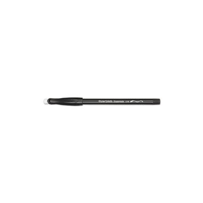 PEN, BALLPOINT, STICK, ERASABLE, Eraser Mate, Black Ink, Medium, Dozen