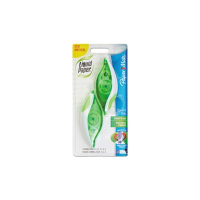 CORRECTION TAPE, GRIP, DryLine, Non-Refillable, .2" x 335", 2 / Pack