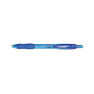 PEN, BALLPOINT, RETRACTABLE, Blue Ink, Bold, Dozen