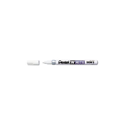 MARKER, Permanent, Fine Point, PENTEL, White