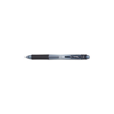 PEN, RETRACTABLE, GEL, EnerGel-X, .5mm, Black Barrel / Ink, Dozen