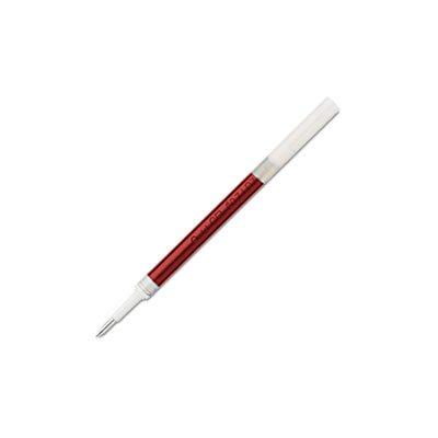 Refill, PEN, for Pentel EnerGel Retractable Liquid Gel Pens, Medium, Red Ink