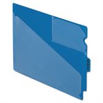 OUT GUIDES, End Tab, Poly, Center "OUT" Tab, Letter, Blue, 50 / Box
