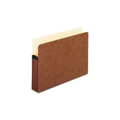 FILE POCKET, EXPANDING, STANDARD, Manila, Straight Cut, 1 Pocket, Letter, Redrope